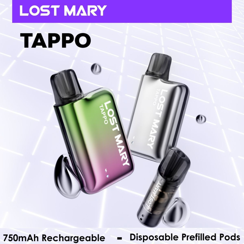 SPECIAL OFFER Tappo Pod Kit 750mAh + Prefilled Pod
