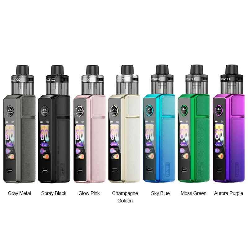 elfbar nachfüll pod läuft aus 18650 Rechargeable Battery VOOPOO DRAG X Pod Vape Kit With Free 18650  Battery main image 1